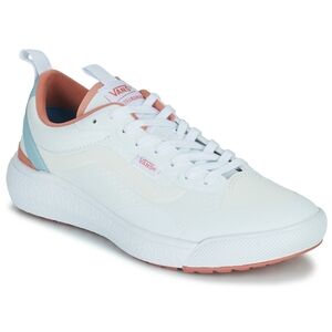 Vans Women's White and Coral Sneakers
